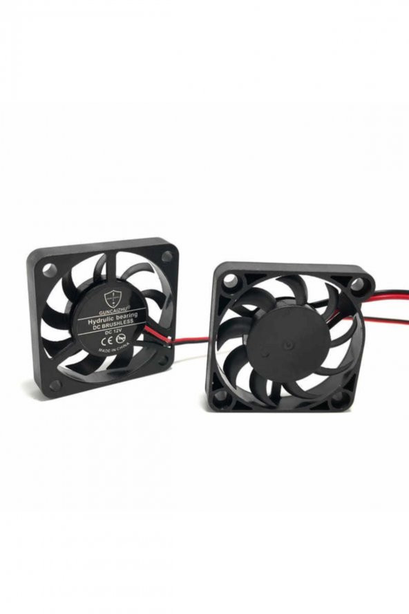 DC 12V FAN 40x40mm  DC 12V 0.1A 6200 Rpm 4x4cm Soğutucu Kuluçka Ekran Kartı Cooler Peltier Printer - 8