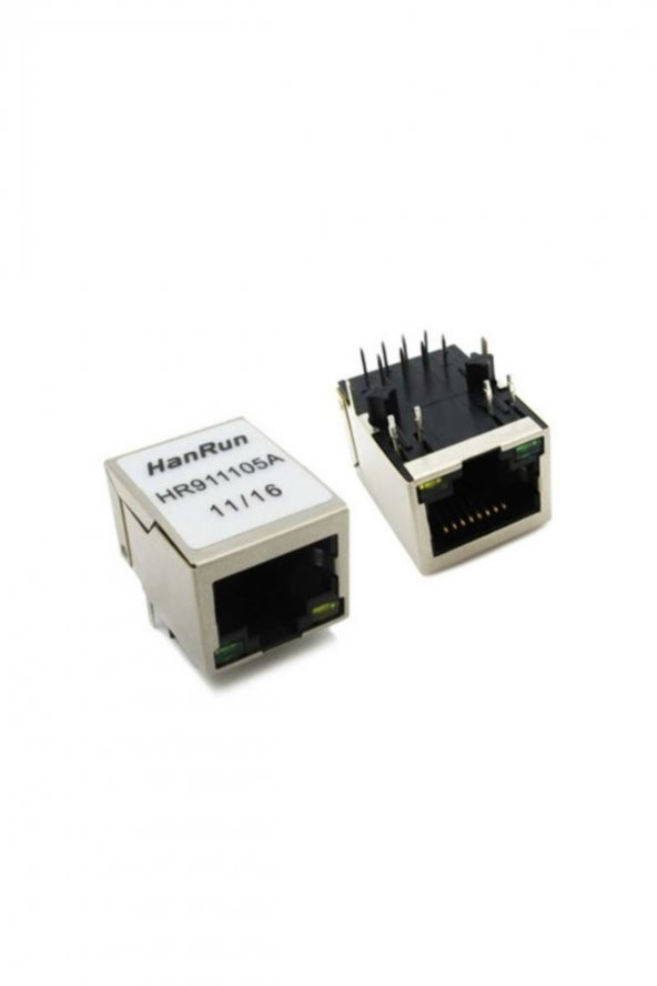 Trafolu RJ45 HR911105A Ethernet Bağlantı Soketi - 6