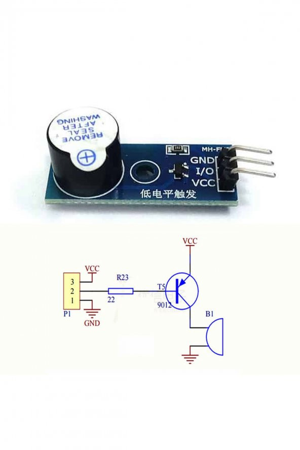 Pasif Buzzer Ses Modülü Oyuncak Alarm Bilgisayar Zamanlayıcı Telefon Acil Tehlike Uyarı Kapı Zil - 7