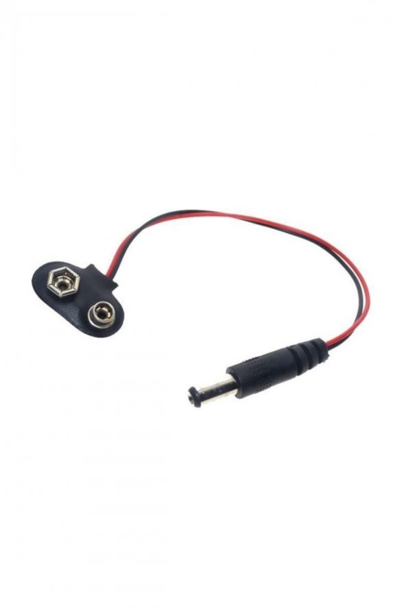 9V Pil Adaptör Dönüştürücü Bağlantı Kablosu 9 Volt Pil Arduino - 2