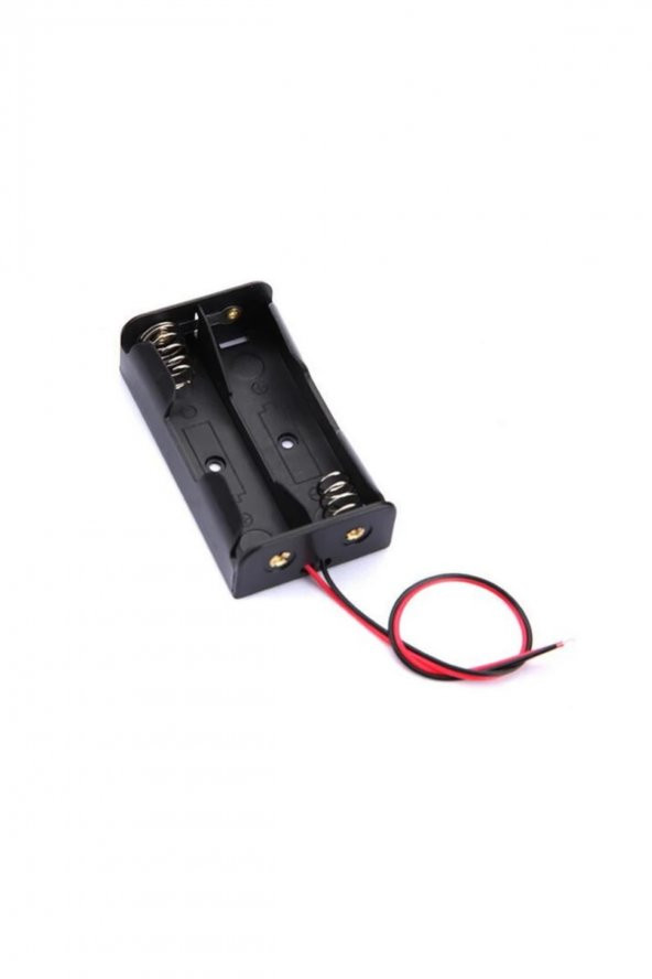 İkili 2 li 18650 Pil Yuvası Kablolu Tutucu 7.4V Pil Şarj Kutusu - 5