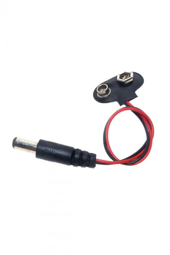 9V Pil Adaptör Dönüştürücü Bağlantı Kablosu 9 Volt Pil Arduino - 6