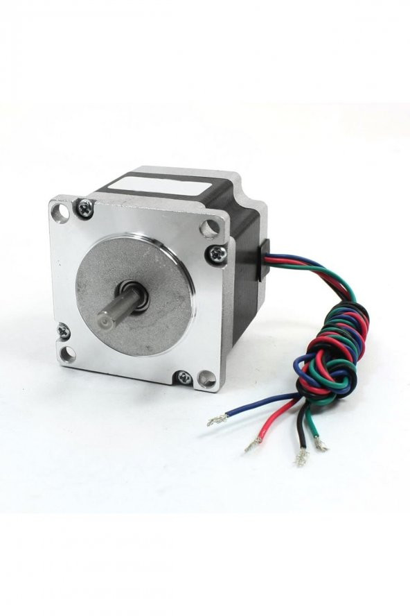 57HS5630 Nema 23 Step Motor 1.1Nm 2.7V 3A 8mm D Mil 2 Faz 1.8 Derece 200 Adıım 3D Yazıcı Printer - 2