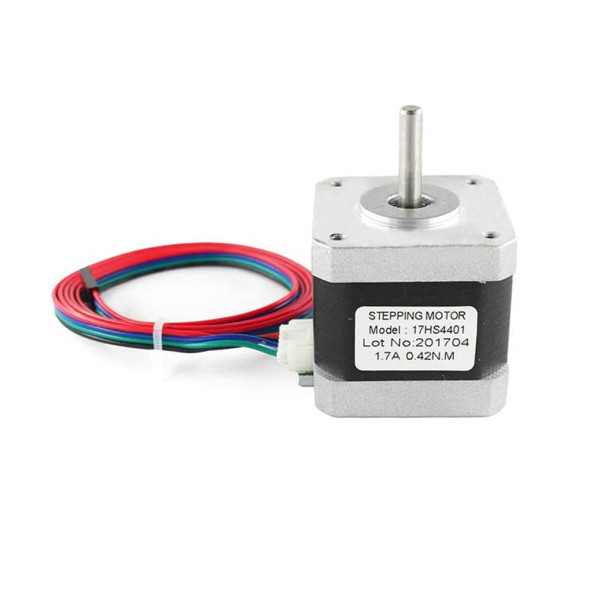 17HS4401 Nema 17 Step Motor 0.42N.m D Mil 2 Faz 1.5A 1.8 Derece 200 Adım 3D Yazıcı Printer - 2