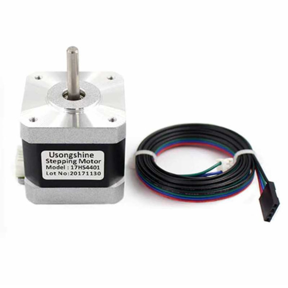 17HS4401 Nema 17 Step Motor 0.42N.m D Mil 2 Faz 1.5A 1.8 Derece 200 Adım 3D Yazıcı Printer - 5