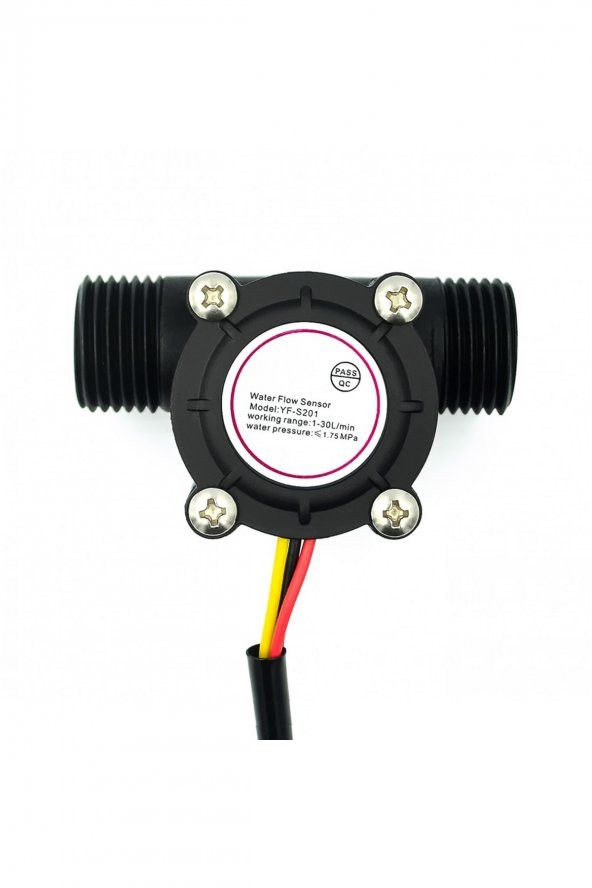 YF-S201 Su Akış Sensörü Sıvı Akım Sensörü 1-30L/dk 2.0MPa Su Sayacı Akış Ölçer Kalorimetre - 2