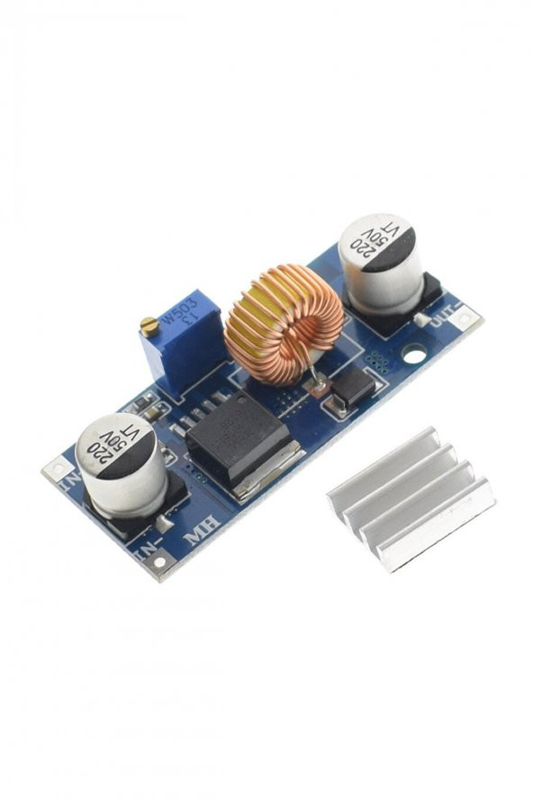 XL4015 5A Voltaj Ayarlı Güç Kaynağı Voltaj Düşürür 36V DC Çevirici Step Down Power Modül Yüksek Güç - 2