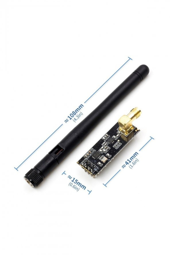 NRF24L01+PA+LNA 2.4GHz RF Alıcı Verici Tranciever Modül 1000 metre 1 Km - 2