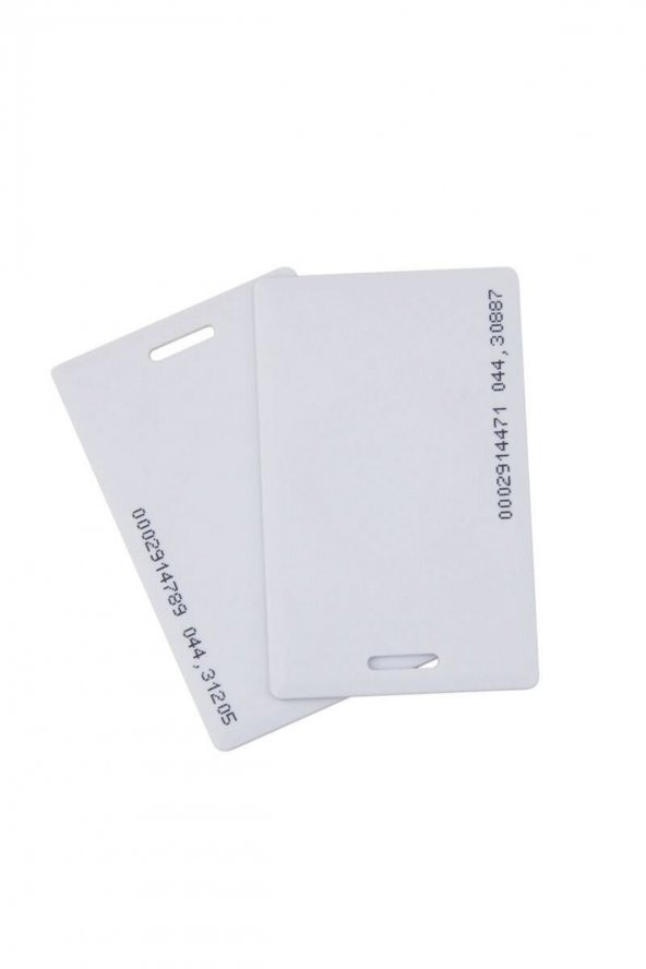 Kalın Tip 125KHZ RFID Rfid Manyetik Kart Proximity Göstergeç 125 Khz Kapı Geçiş Personel Takip - Resim 2