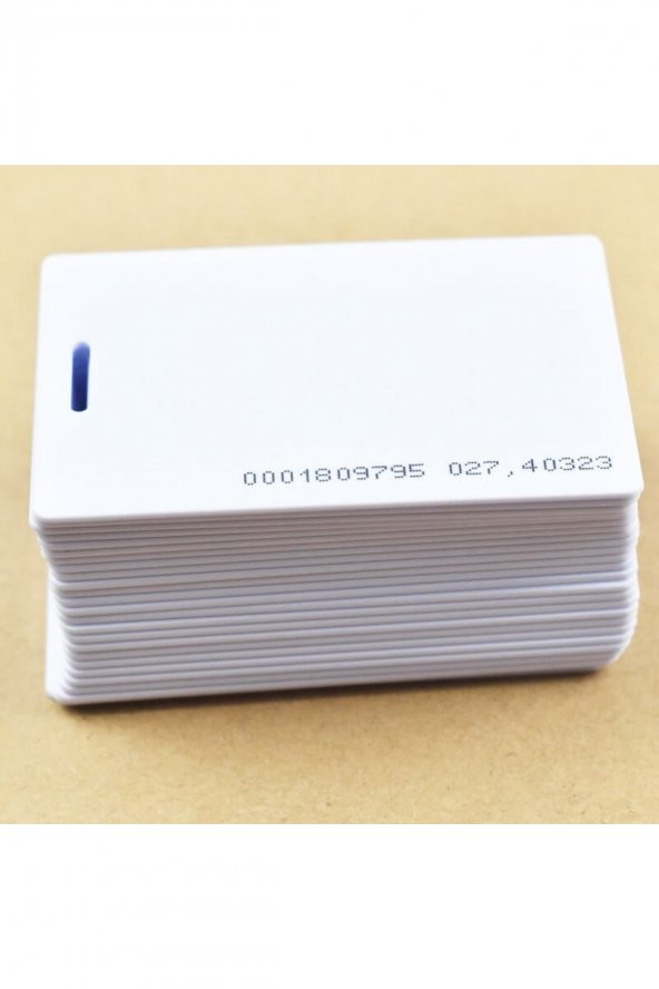 Kalın Tip 125KHZ RFID Rfid Manyetik Kart Proximity Göstergeç 125 Khz Kapı Geçiş Personel Takip - Resim 5