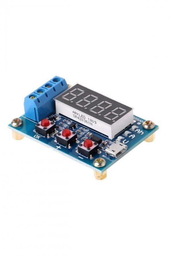 Zb2l3 Pil Kapasite Test Cihazı 1.5v - 15v Pil Kapasitesi Ölçme Ve Deşarj Cihazı - 4