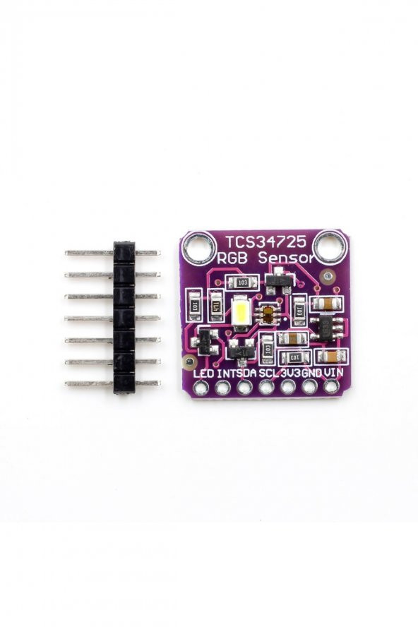 TCS34725 Renk Sensör Modülü  TCS34725 Color Sensor RGB Color Recognition Sensors Module - Resim 3