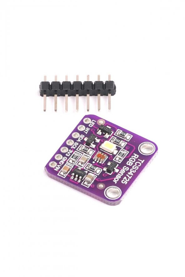 TCS34725 Renk Sensör Modülü  TCS34725 Color Sensor RGB Color Recognition Sensors Module - Resim 6