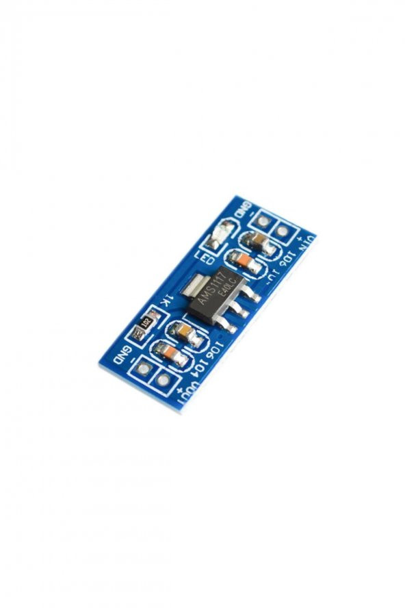 AMS1117 3.3V Voltaj Düşürücü Güç Kaynağı Modülü Güç Kaynağı 2 Pin Header Soketler - 3