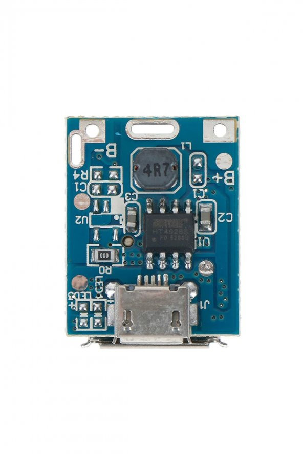 134N3P Powerbank Devresi Lityum Pil Şarj ve Koruma Modülü 5V 1A USB Çıkış  Micousb Lion 18650 - 5
