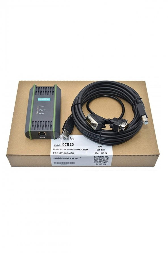 6ES7972-0CB20-0XA0 SIEMENS USB to MPI / DP PPI PC Adapter S7 200 / 300 / 400 PLC Programlayıcı - 4