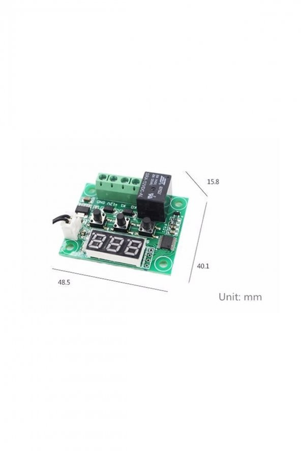 Sıcaklık Kontrollü Dijital Termostat W1209 Dondurucu Buzdolapları Soğutucu Kaynatıcılar Kuluçka - 5