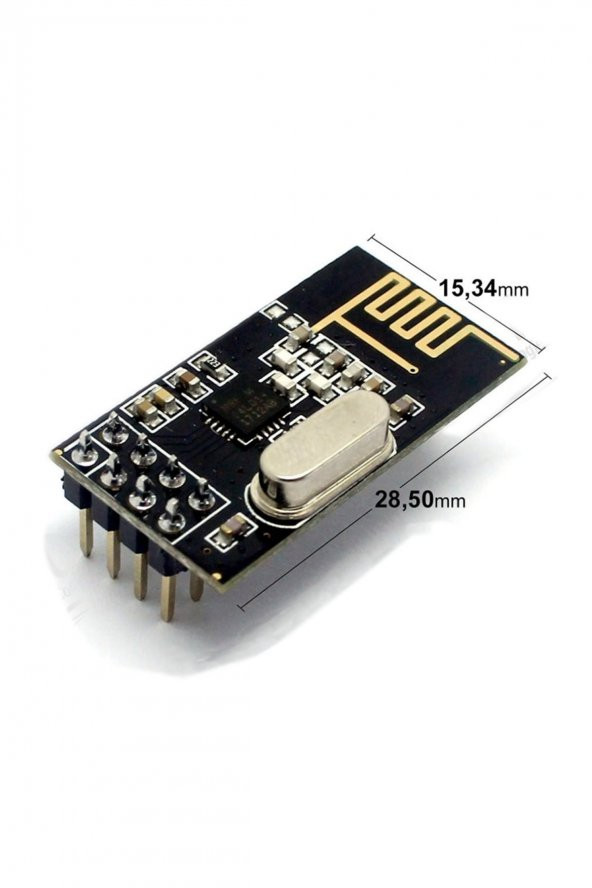NRF24L01 2.4GHz Transceiver Modül Alıcı Verici Kablosuz Haberleşme RF Wireless Arduino 100metre