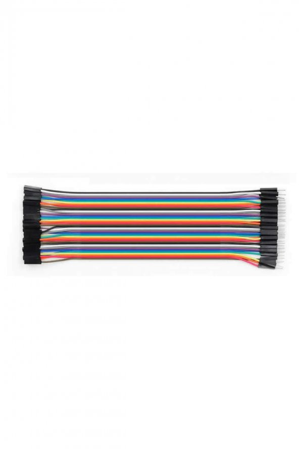 20cm 40 Pin Dişi Erkek Dupont Kablo Breadboard Atlama Kablosu Jumper Kablo - 7