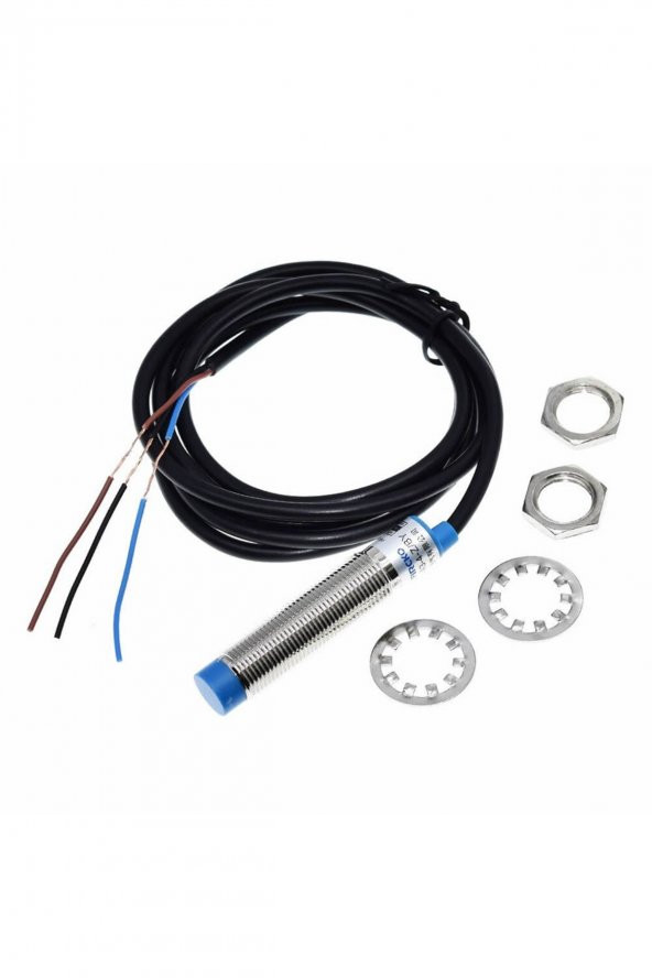 LJ12A3-4-Z/BY Endüktif 4mm Metal Algılayıcı Sensör PNP NO Temassız Proximity 3 Telli DC 6V-36V ürün görseli