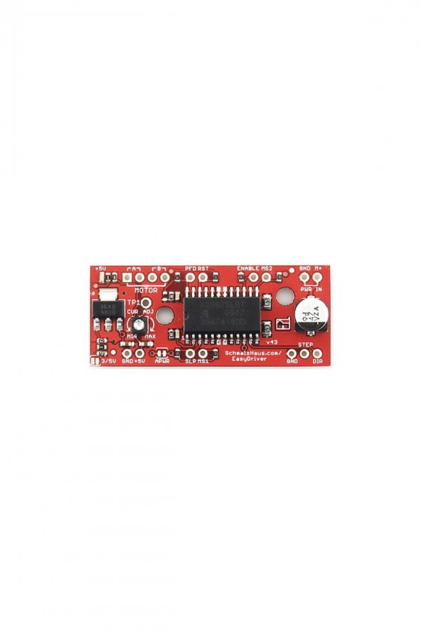 A3967 EasyDriver Step Motor Sürücü Modül DC 6-30V 0.75A Faz Akımı 2 Faz 4 Telli Step Motor Sürme