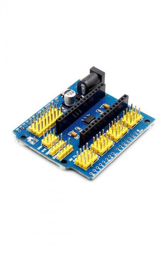 Arduino Nano 3.0  IO Shield  Nano V3 Genişleme Sensör Kontrol Kartı I2C PWM 3.3V Sensör Modül Kolay Bağlantı - 2