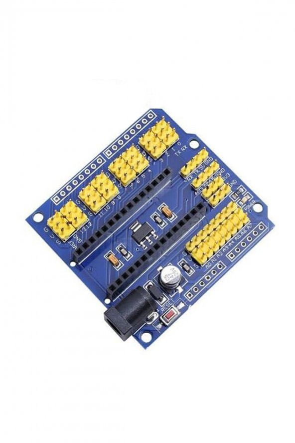 Arduino Nano 3.0  IO Shield  Nano V3 Genişleme Sensör Kontrol Kartı I2C PWM 3.3V Sensör Modül Kolay Bağlantı - 3
