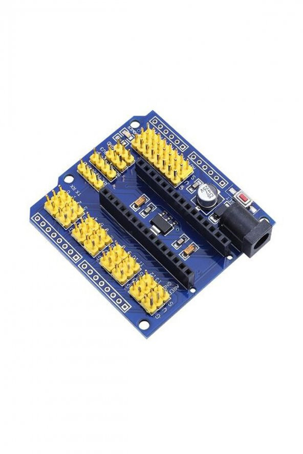 Arduino Nano 3.0  IO Shield  Nano V3 Genişleme Sensör Kontrol Kartı I2C PWM 3.3V Sensör Modül Kolay Bağlantı - 6