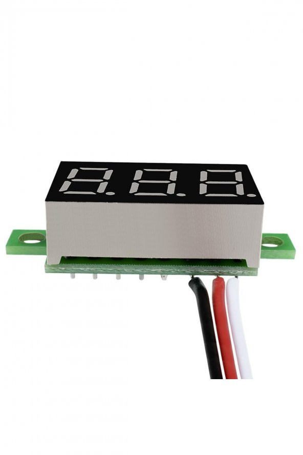 0.36" DC 4,2V - 30V Kırmızı Voltmetre  DSN-DVM-368L V3.01 - 4