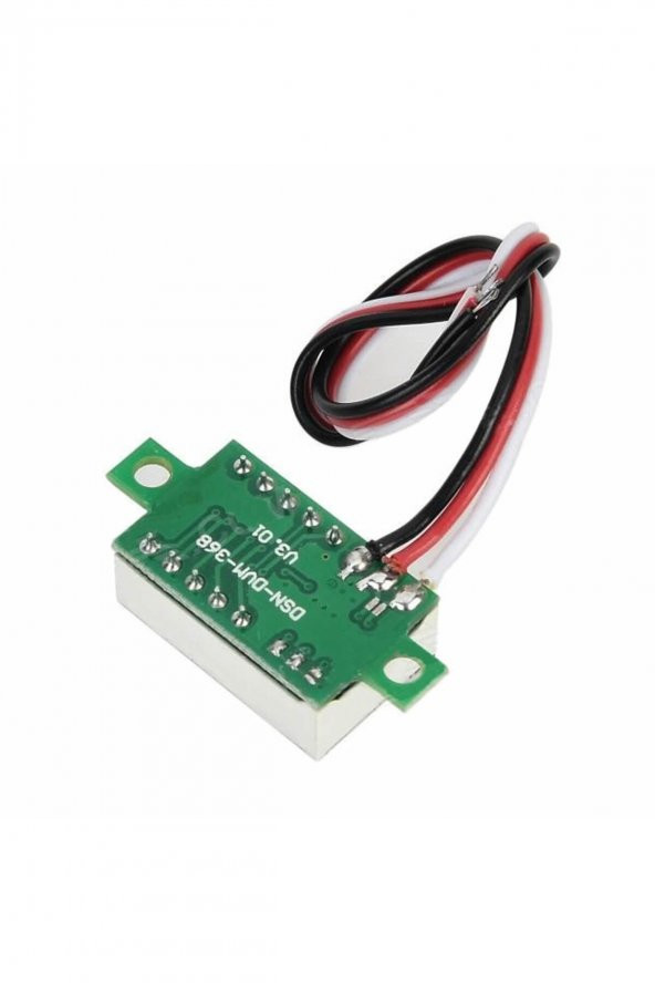 0.36" DC 4,2V - 30V Kırmızı Voltmetre  DSN-DVM-368L V3.01 - 6