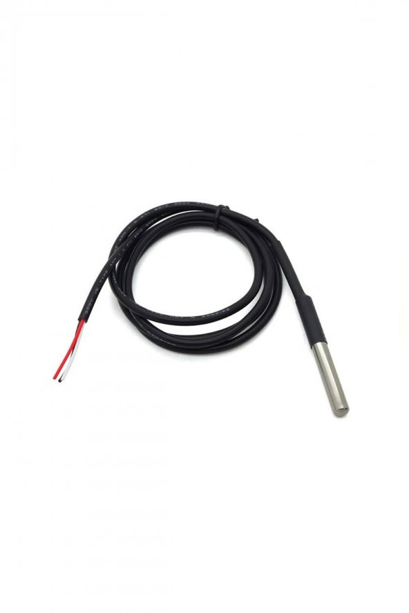 Kablolu Su Geçirmez DS18B20 DS1820 Sıcalık Isı Sensörü 1 Metre Arduino Yeni - 5