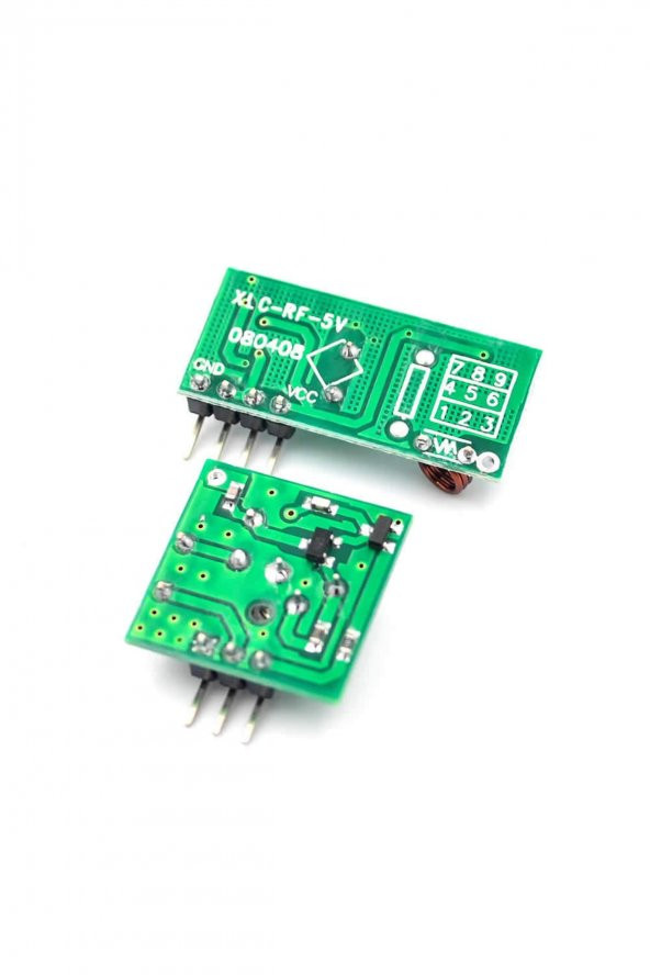 433Mhz RF Alıcı  Verici Modül Çifti Kablosuz Haberleşme Kumanda - 7