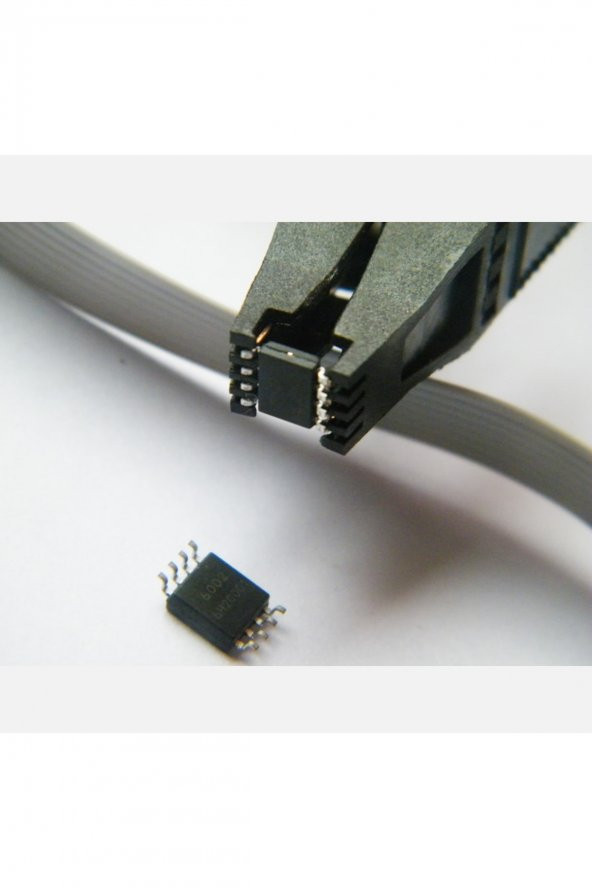 SOIC8 SOP8 to DIP8 Test Klips  Eprom Flash Bios Programlama Mandalı SPI IIC - 6