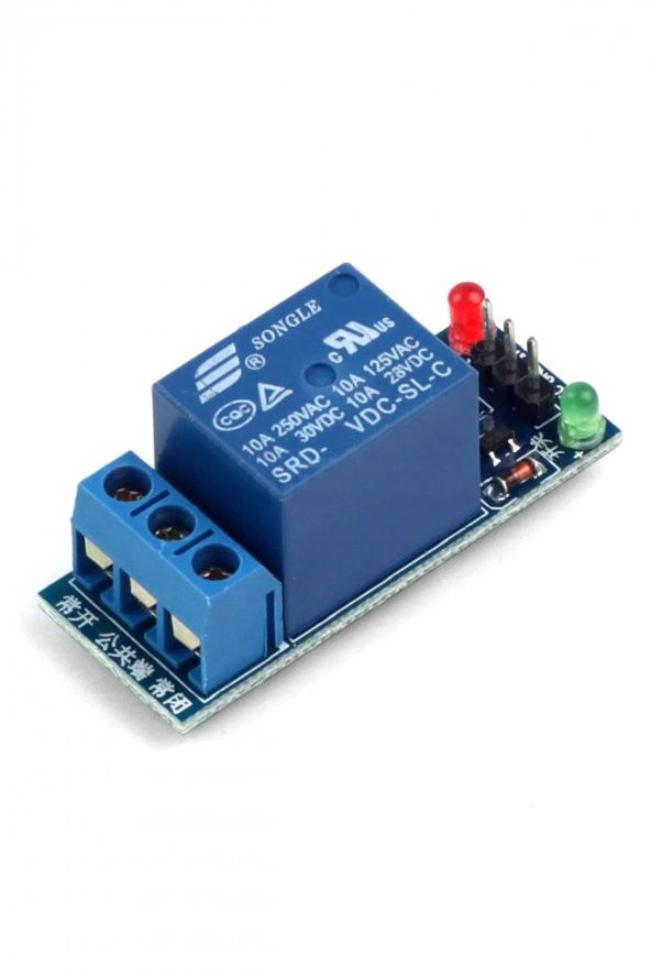1 Kanal 5V Röle Modül 220V 10A Güç Kontrol Anahtarı - 6