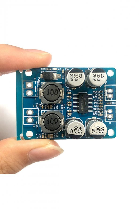 TPA3118 60W Mono Digital Ses Amfi Modül DC 12V-24V Tek Kanal Class D Amplifikatör Amfi Amplifier - 2