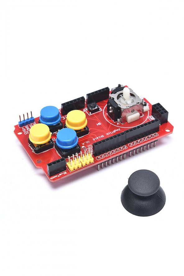 Arduino Joystick Shield 2 Eksen XY Joystick nRF24L01 Nokia5110 Bluetooth PS2 IIC 3.3V 5V 6 Buton Playstation - 5