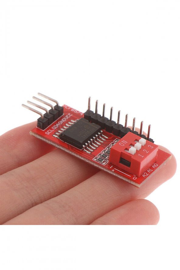 PCF8574 I2C IO Genişleme Kartı  8 Adet Giriş Çıkış Pin Çoklama Artırma Modül Arduino Raspberry - 3