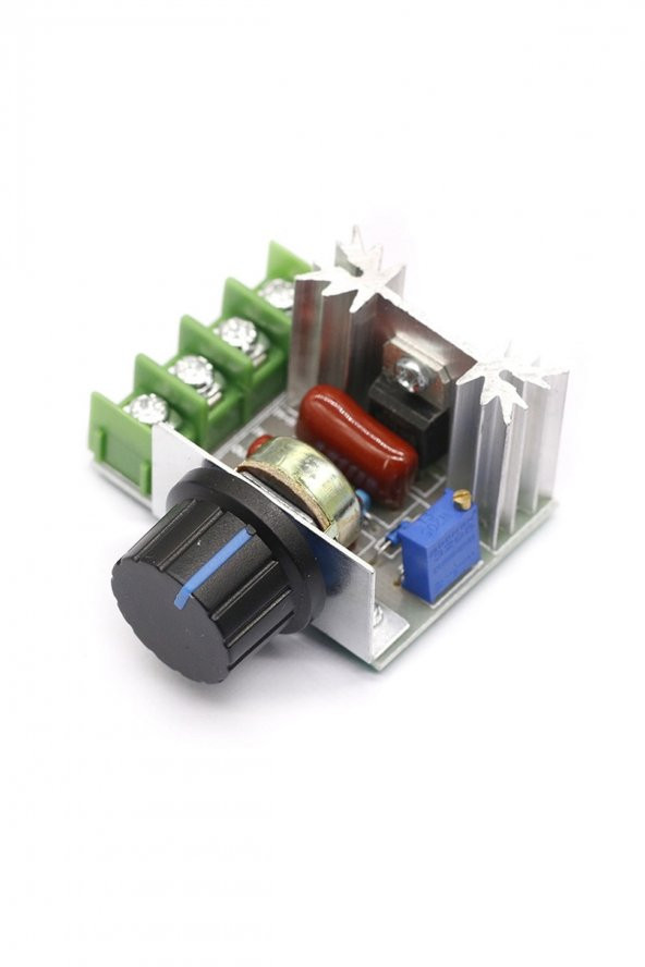 AC 220V 2000W Dimmer  SCR AC Motor Hız Devir Kontrol Elektrikli Fırın Rezistans Su Isıtıcı Lamba - 2