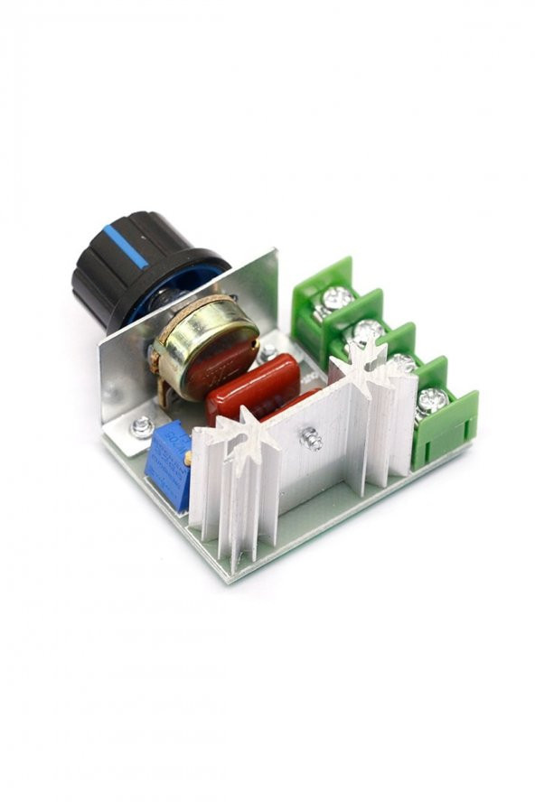 AC 220V 2000W Dimmer  SCR AC Motor Hız Devir Kontrol Elektrikli Fırın Rezistans Su Isıtıcı Lamba - 3