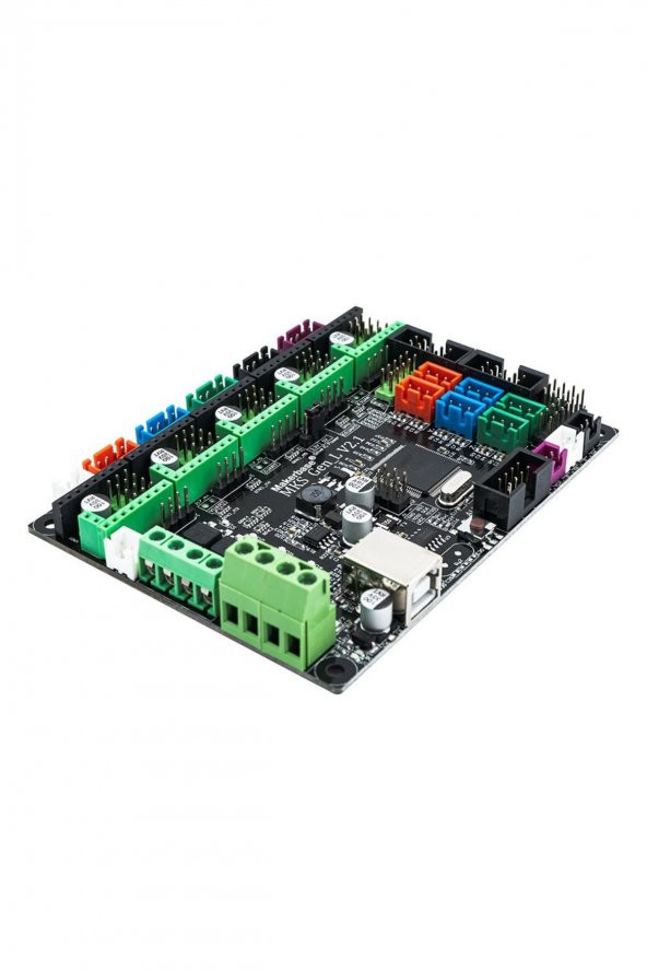 Makerbase MKS Gen L V2.1 3D Yazıcı Kontrol Kartı Lazer CNC 5x Step Motor Sürücü Ramps A4988 DRV8825 - 2