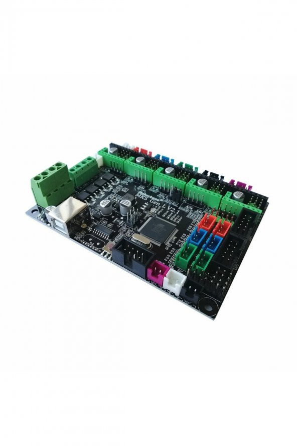 Makerbase MKS Gen L V2.1 3D Yazıcı Kontrol Kartı Lazer CNC 5x Step Motor Sürücü Ramps A4988 DRV8825 - 3
