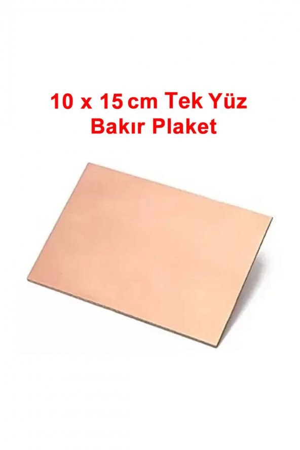 10x15cm Tek Yüz Bakır Plaket Pcb Elektronik Baskı Devre Prototip Test Deney Deneme Kartı FR4 Kaliteli - 2