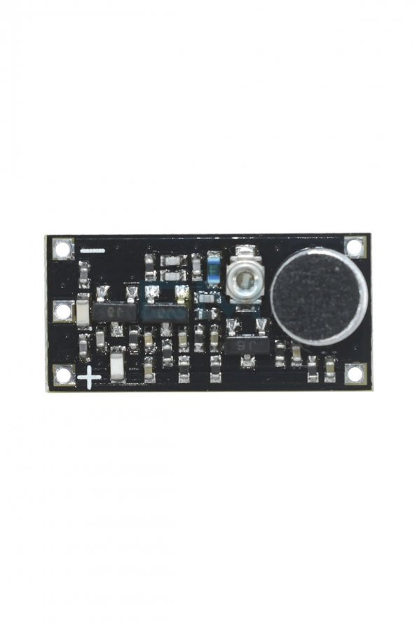Mikrofonlu FM Radyo Verici Modül 88-115MHz Mini Kablosuz Ses Aktarım Kartı 100 Metre DC 2V/9V - 3