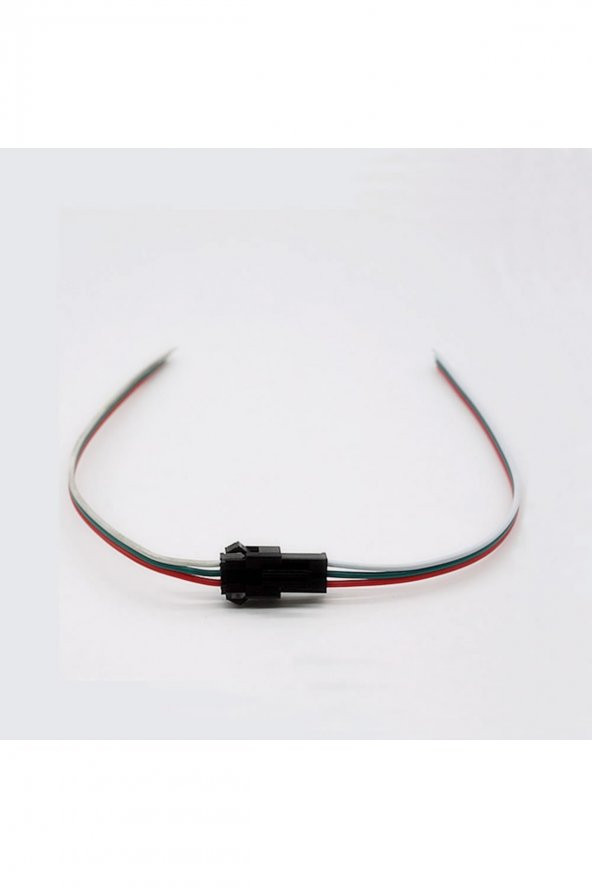 3 Pin JST SM 10cm Kablo Çifti Erkek Dişi Bağlantı Soketi LED Konnektör Şerid Led RGBWS2812B WS2811 - 5