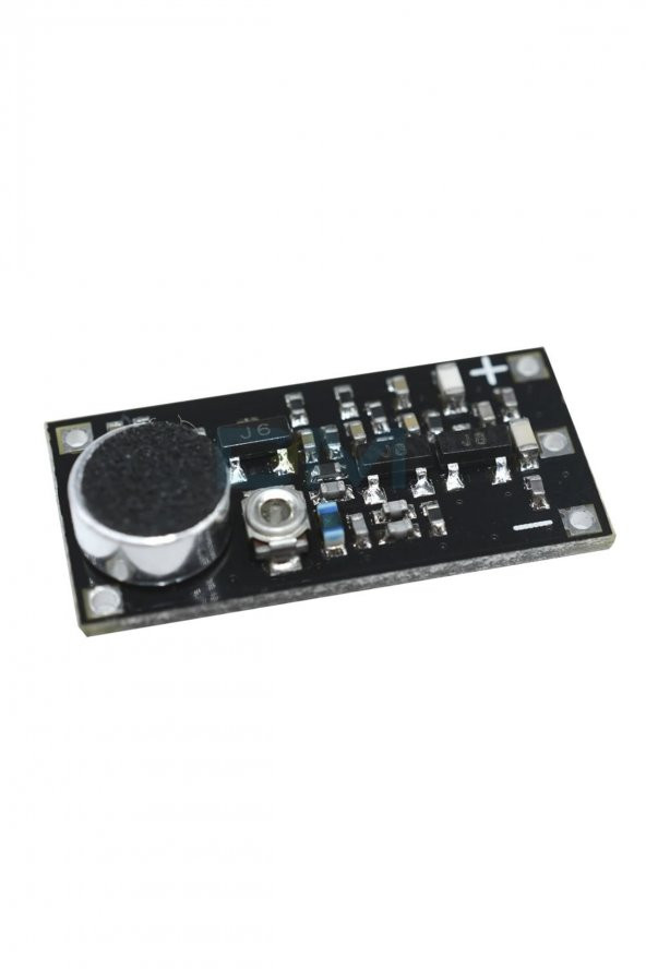Mikrofonlu FM Radyo Verici Modül 88-115MHz Mini Kablosuz Ses Aktarım Kartı 100 Metre DC 2V/9V - 5