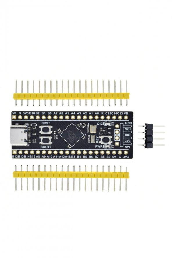 STM32F411CEU6 Black Pill Geliştirme Kartı Arm Cortex-M4  DSP FPU 512 Kb Flash 100 MHz Cpu ART