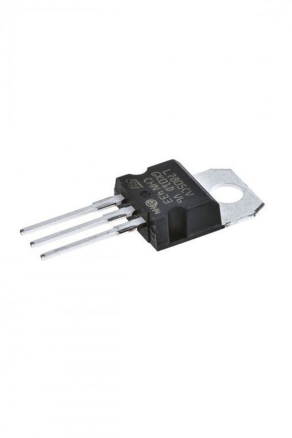 L7805CV 3 Pin DC 5V Lineer Voltaj Düşürücü Regülatör Enregre - 3