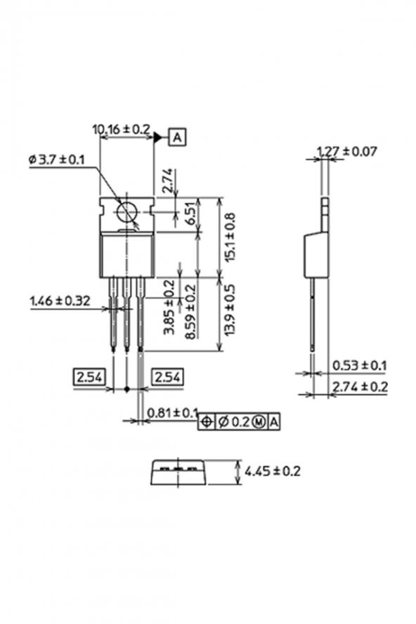 L7805CV 3 Pin DC 5V Lineer Voltaj Düşürücü Regülatör Enregre - 8