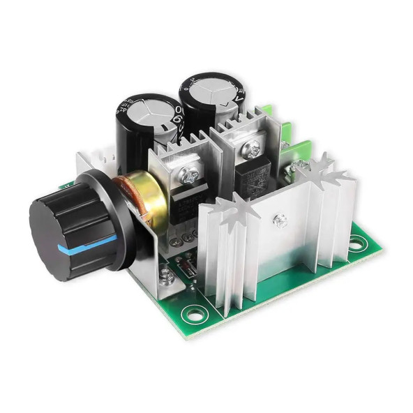 10A 40V DC Motor Hız Kontrol Sürücü Devresi  0/100% Pot Kontrollü PWM Motor