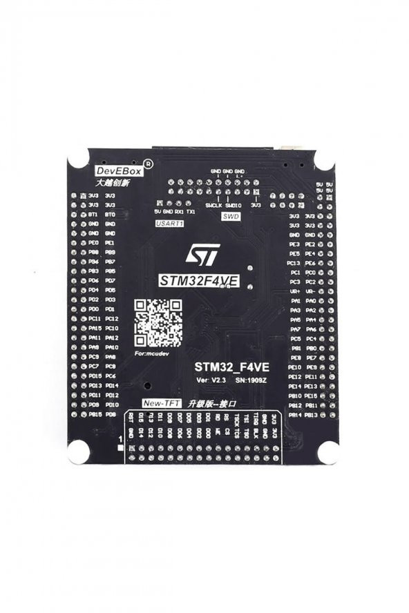 STM32F407VET6 Devebox Geliştirme Kartı Nrf24l01 MicroSd Miniusb 168 MHz Cpu Arm Cortex-M4 DSP FPU - 3